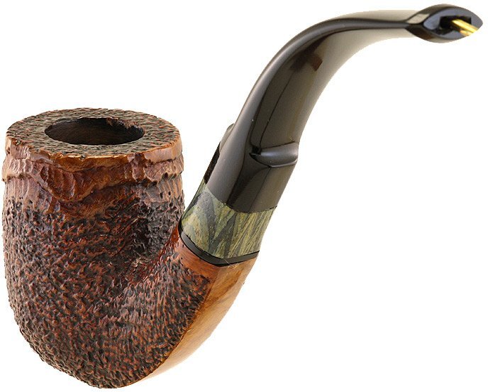 G R Rind Radice Rind Classic Bent Billiard XXL Rodata Casaro Pipe