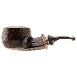 Neerup Series Sand Squat Bent Pot Brown Gr. 2 ❒ Casaro Pipe