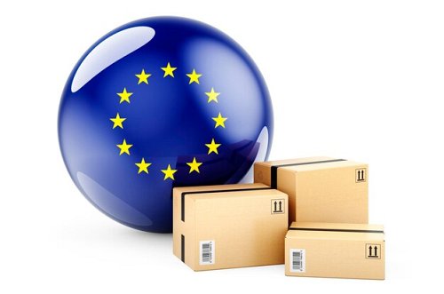 parcels-with-european-union-flag-delivery-eu-concept-3d-rendering_823159-17305