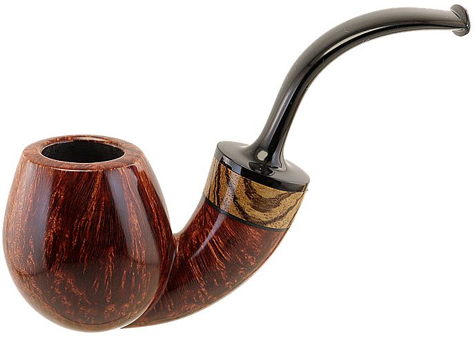 Vitale Smooth Full Bent Apple Brown 3 Stelle