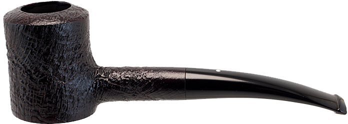 Dunhill Shell Half Bent Poker 4120