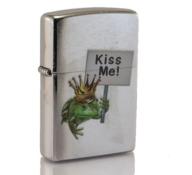 Zippo Cromo Kiss Me