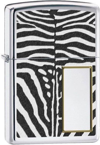 Zippo Cromo Zebra
