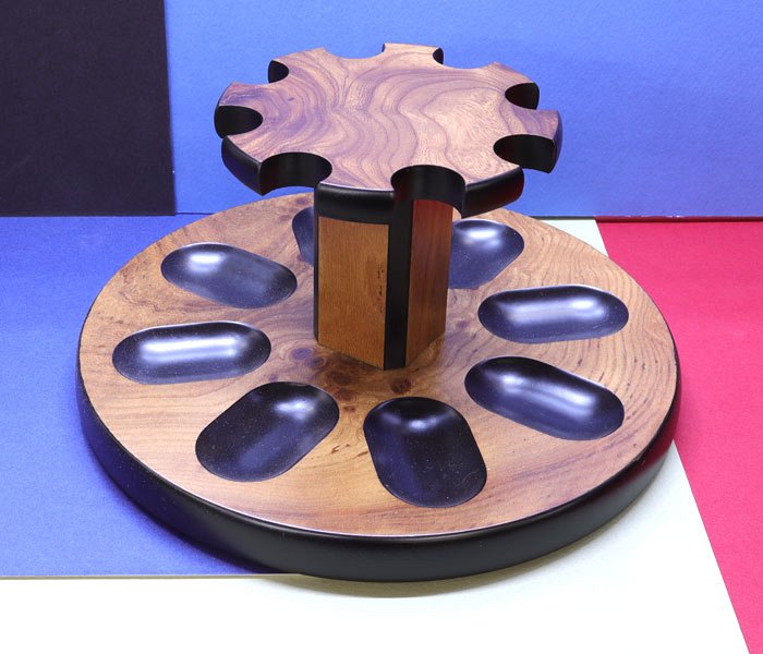 Lubinski Round Pipe Rack, 8 Places Casaro Pipe