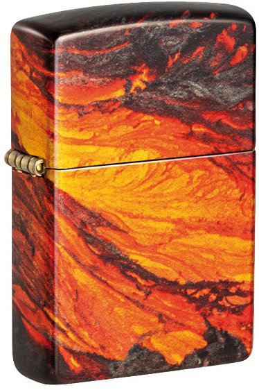 Zippo Premium Lava Flow Design
