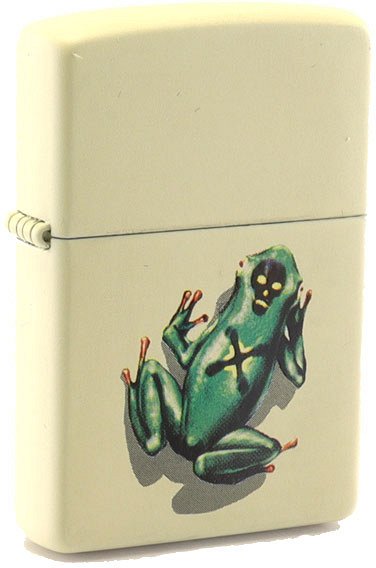 Zippo White Frog