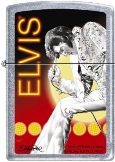 Zippo Cromo Elvis By Betty Harper