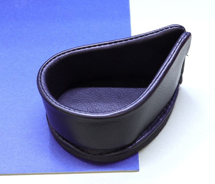 Lubinski Poggiapipe 1 Posto In Pelle Nero