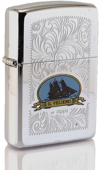 Zippo Venetian Cromo Veliero