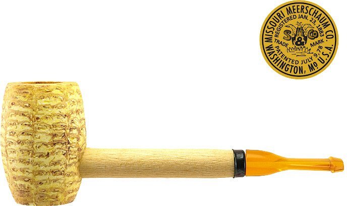 Missouri Meerschaum Corn Cob Pony Express