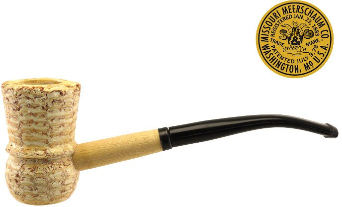 Missouri Meerschaum Corn Cob Great Dane A