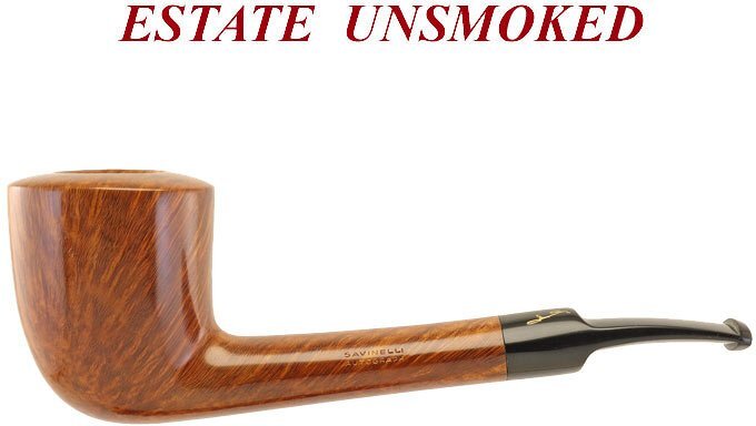 Savinelli Autograph Smooth Bent Dublin Gr.5 Estate Unsmoked