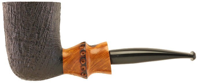 Radice Silk Cut Quarter Bent Dublin Fake Bamboo Black